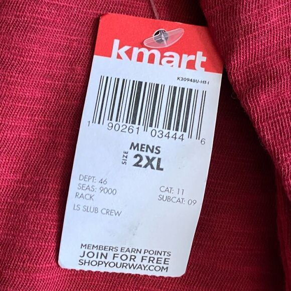 Route 66 Red Long Sleeve Shirt New Mens Size 2XL - Picture 6 of 7